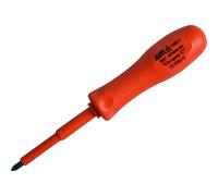 ITL Insulated Tools Ltd Electricians Screwdriver, No.1 Pozi Tip, 75mm Blade