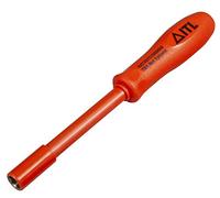 ITL Insulated Tools 4BA Nut Spinner - 150mm Stud Clearance - VDE Certified - Chrome Vanadium Shaft - Ergonomic Non-Slip Grip - Safe for Live Electrical Work