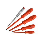 ITL 5 Piece Insulated Screwdriver Set with Circuit Tester