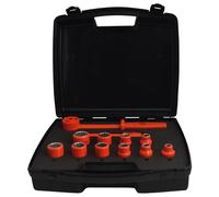 ITL Insulated UKC-03100 Insulated Socket Set of 12 1/2in Drive