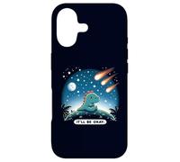 It'll Be Okay Cute Dino Comet Meteorite Space Optimistic Case for iPhone 17
