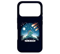 It'll Be Okay Cute Dino Comet Meteorite Space Optimistic Case for iPhone 17 Pro