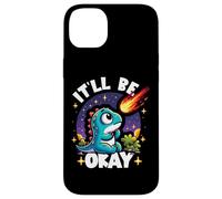 It'll Be Okay Cute Dinosaur Watching Meteorite Pessimist Case for iPhone 14 Plus