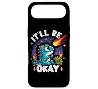 It'll Be Okay Cute Dinosaur Watching Meteorite Pessimist Case for iPhone Air
