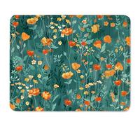 ITNRSIIET Mouse Pad with Stitched Edges, Premium-Textured Mouse Mat Pad, Non-Slip Rubber Base Mousepad for Gaming Laptop Computer & PC 260×210×3mm,B03 Beautiful Flowers