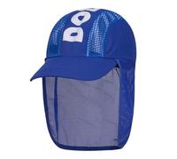 ITODA Baby Sun Hat Quick Dry Swim Cap UPF 50+ Summer Hat Wide Brim Beach Hats with Neck Protection for Swimming Boating Beach Seaside 1-3 Years Blue