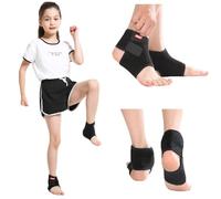 ITODA Children's Ankle Support Boys Girls Sport Ankle Brace Lightweight Adjustable Ankle Guard Strap Breathable Ankles Guard Protector for Spains Arthritis Running Cycling Football Skating