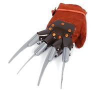 ITODA Freddy Kruger Glove Halloween Horror Glove Killer Ghost Gloves Halloween Assassin Cosplay Horror Props Ghost Claw Hand Toys Fancy Dress Party Supplies(single)