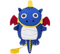 ITODA Kids Toddlers Cute Dinosaur Walking Safety Harness Backpack Walker's Bag With Reins Belts Travel Racksack Cartoon Nursery School Bag Daypack for Boys Girls for 1-7Years Old