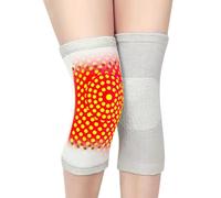 ITODA Men Women Self-Heating Knee Support Stretchy Thermal Knee Pads Magnetic Therapy Knee Support Arthritis Joint Pain Relief Knee Brace Winter Leg Warmers for Running Cycling Dancing Walking Sleep