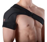 ITODA Shoulder Support Brace Gym Sports Brace Shoulder Support Sleeve Strap Upper Arm Shoulder Wrap for Rotator Cuff Dislocated AC Joint Shoulder Pain Relief