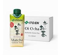 Itoen Unsweetened Oi-Ocha Matcha Green Tea 330ml, Pack of 12伊藤園
