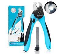 iToleeve LED Dog Nail Clipper with Light, Illuminates Nails or Bloodline for Safe and Easy Trimmers, Extra Sharp for Hard Claws, Quick Senso