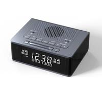 iTOMA DAB & DAB+ & FM Radio Alarm Clock with 40 Preset Stations, Dimmable LCD Display, Dual Alarm with ON/OFF button, Snooze, Bluetooth 525