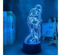 ITOMUN 3D Lamp for Kids Anime Soul Eater Maka Albarn Figure Acrylic 3D Illusion Night Light Table Desk Decoration Lamps LED Mood Sleep Light