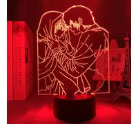 ITOMUN Acrylic 3D LED Light Anime Yona of The Dawn for Bedroom Decor Nightlight Manga Lovers Xmas Birthday Gifts Acrylic Neon Lamp