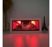 ITOMUN Berserk Anime Lamp Guts Figure Paper Cut Light Box LED Desk Lamp Bedroom Decoration Lamp Home Decor Birthday Gift