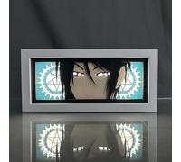 ITOMUN Black Butler Anime Lamp Sebastian Michaelis Figure Paper Cut Light Box for Bedroom Decor Night Light Led Light Anime Atmosphere Desk Lamp