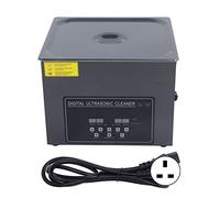 Itonash 15L Ultrasonic Cleaner Sonic Cleaner Ultrasonic Cleaning Machine 40kHz Digital Timer Heating Stainless Steel Variable Frequency for Circuit Boards Hardware Jewellery (UK Plug)
