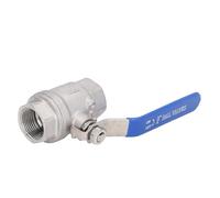 Itonash 3/4in Ball Valve, 316 Stainless Steel Full Port Female Thread, with Minimal Fluid and Longevity, for Water Oil Gas 1000 WOG 1000psi