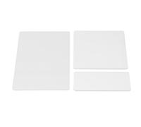 Itonash 3Pcs Die Cutting Pad, Premium Polycarbonate Plastic Cutting Plates for Sizzix Machines with 3 Sizes 22x15cm 15x15cm 15x6.5cm