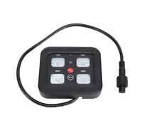 Itonash 4 Gangs Switch Panels DC 12 to 24V 3 Lighting Modes RGB Dimmable Built in Solid State Relays for Trucks Boats Cars RVs