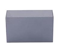 Itonash Aluminum Alloy Enclosure, 30x50x80mm Sandblasted Iron Gray with Ergonomic Design, for Electric Project Junction Box