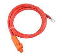 Itonash Battery Cable, High Conductivity Copper Silicone Power Cord with Red Straight Plug SC35 8 Terminal, for Marine Car Motorcycle Tractor (1m/3.3ft)