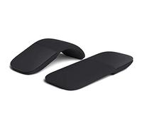 Itonash Bluetooth Wireless Arc Touch Mouse - Foldable Ergonomic Computer Silent for Home Office Travel (Black)
