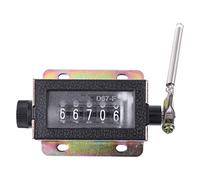 Itonash D67-F Mechanical Counter, 5 Digit Manual Hand Tally Counter for Textiles, Machinery, Packaging, Printing with Rotating Reset