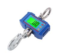 Itonash Digital Crane Scale 2000kg 4400lb, Accurate LCD Backlight Remote Control with Unit Switch Data Hold Tare Reset, for Industrial Farm Factory Construction