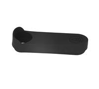 Itonash Doorbell Silicone Case Doorbell Dust Cover Protective Cover UV Weather Scratch Resistant Soft Silicone Slip On with Full Access for GoogleNest (Black)