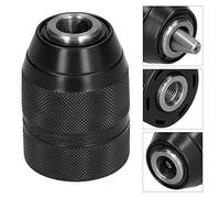 Itonash Drill Chuck, All Metal Big Hole Hand Tight Connector with Self Locking Function and Shock, for AC and DC Electric Drills 2-13mm 1/2-20UNF