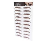 Itonash Eyebrow Sticker, Easy to Use, & Lifelike, 1-7 Days Lasting, Multiple Styles Available, Breathable, No Pore Clogging, With Eyebrow Sticker, For Women (BROWN-02)