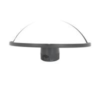 Itonash Forklift Rearview Mirror, Adjustable Wide Angle Convex Rear View Mirror with High Strength ABS Glass, for Most Forklift Models