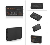 Itonash HUD Head Up Display Color LED Projector Speed, Engine Speed Warning System for Car Trucks, Automatic adaptation car models, and can apply for cars in line, with OBD II or EUOBD