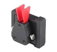 Itonash Keyer Paddle, Adjustable Hand Operated Morse Code Telegraph Key with Slip Resistant Rubber Strip, for Shortwave Radio CW Telegram Transmitter UNI730C