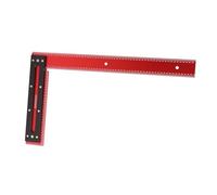 Itonash L Shaped Woodworking Ruler, Aluminum Alloy Carpenter Square Tool with Prevention, for Accurate Marking in Woodworking, Construction, Mathematical Measurement