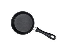 Itonash Mini Frying Pan, Stainless Steel Nonstick Induction Egg Pan 12cm with Ergonomic Handle, for Oil Cooking (Blue)