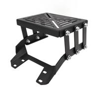 Itonash Motorcycle Cargo Storage Carrier Rack Replacement for Y16, Black Matte Finish, Folding Tail Luggage Bracket, Hollow Flat Design for Heavy Loads, Safer Ride with