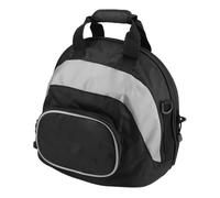 Itonash Motorcycle Helmet Bag, Oxford Fabric Shoulder Backpack with Quick Installation, for Outdoor Travel and Universal Models (Grey Black)