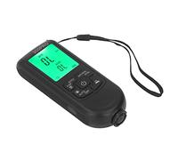 Itonash Paint Thickness Gauge Coating Thickness Gauge Paint Meter 0-2000um Digital Display Auto Shutdown Statistics Backlight for Vehicle Metal Processing (Black)