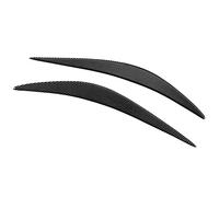 Itonash Pair Headlight Eyelid Headlamp Eyebrow Strip Trim in True Carbon Fiber for Infiniti Q50 2014-2019, Front Light Eyebrow Trim, Stylish, Durable, and Easy to Install