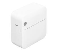 Itonash Portable Bluetooth Mini Thermal Printer Pocket Printer 200dpi High Resolution 1000mAh Rechargeable With 1 Roll Paper, Small Wireless Printer For Students, Family, (White)