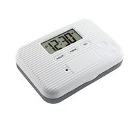 Itonash Portable Pill Box with Smart Reminder Alarm, 6 Compartments Digital Pill Reminder