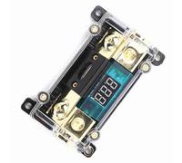 Itonash Power Holder, Car Stereo Distribution Block with Digital Display for Car Audio System, Ships, Vehicles (250A)