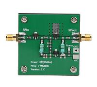 Itonash RF Power Amplifier Placeholder Wideband Amplifier Broadband 12V DC 1-930MHz SMA Female 2.0W Output with Double Sided PCB Heat Dissipation for RF Signal Boosting