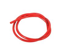 Itonash Rubber Gas Oil Hose Red with Pink, Yellow for Universal Fit Motorcycle High Quality Fuel Line Pipe Resists, Abrasion, Heat with Smooth Lining (Red)