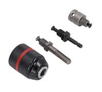 Itonash Self Tighten Drill Chuck, All Metal Knurled Design with 3 Connecting Rods for Hand Electric Drills, 2 to 13mm Clamping Range 1/2 20UNF Mount Power Tool Accessories