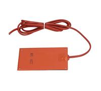 Itonash Silicone Rubber Heating Pad, Flat Ultra Thin Electric Heater Mat with Quick Even Heating for Switch Cabinet Communication Cabinet Lighting, AC220V -60℃~250℃ (50W)
